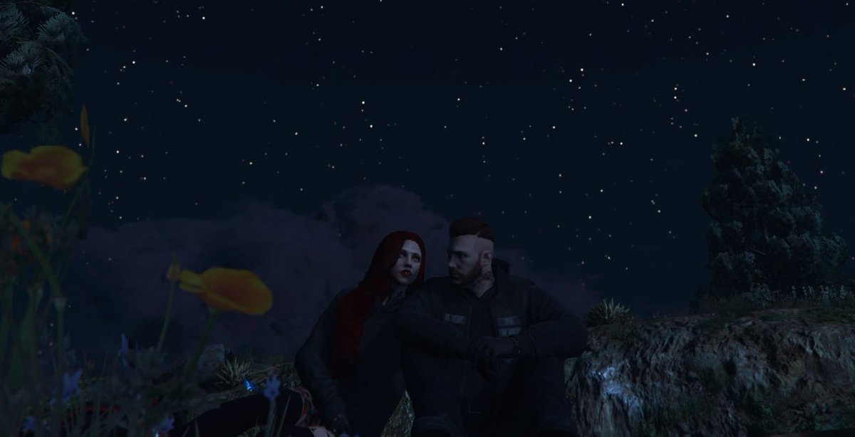 IamHassel_'s tweet photo. Menudo vicio es el rol. Mi niño Artyom ya se va a casar con su querida Santa. De un PJ que hice para ir de coña como taxista al Vice Presidente de The Lost, y ahora encima con mujer. #GenesisRP https://t.co/cxy0eMD6vC