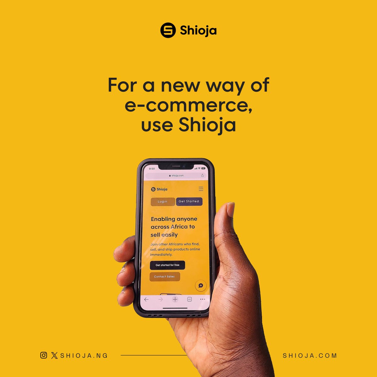 Shiojang's tweet photo. 🚀 Discover the future of e-commerce with Shioja! 🌍

Join countless Africans already making their e-commerce journey easier with Shioja. Sign up today and start selling without the stress!

📩 Learn more: https://t.co/4zIo7LxbUe
#EcommerceMadeEasy #Shioja #AfricaBusiness https://t.co/K1yQwCvCE4