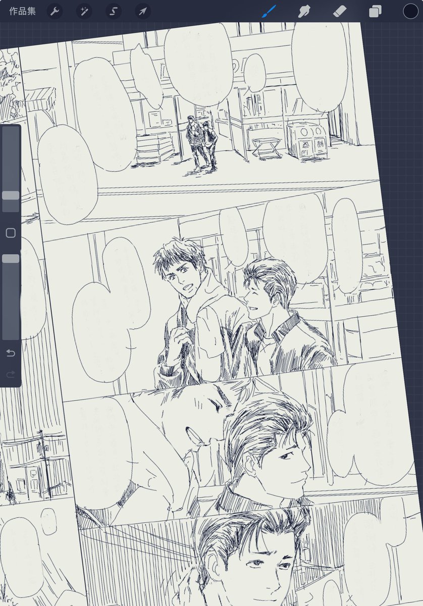 25_catpaws's tweet photo. 上周风风火火的赶稿，本周又可以安安靜靜的继续画了….❤️ https://t.co/dwocuxLsqP
