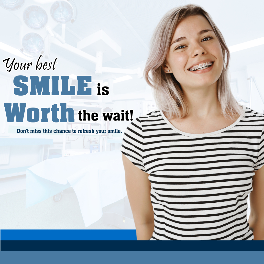 MarkMcDadeDMD's tweet photo. Your best smile is worth the wait, we're with you every step of the way. #WorthTheWait #YourBestSmile #DentalCareJourney https://t.co/hPItkq9Zi9