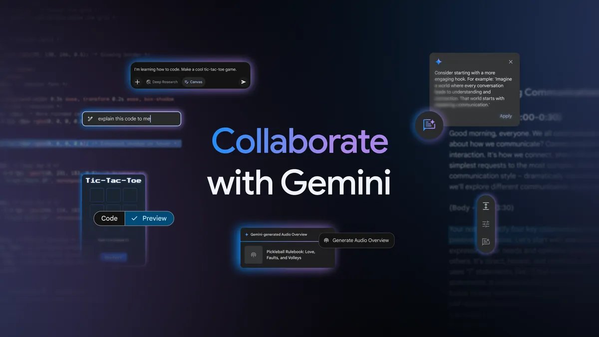 sahoo_ws's tweet photo. Stumbled upon an interesting read on boosting creativity and collaboration with AI! Exciting to see how innovation is shaping the way we work.

https://t.co/jQaAcT90I6

#AI #Creativity #Collaboration #Gemini #creativeteamwork #Geminicreative #creativesynergy #teamworkinspiration https://t.co/hEKhzbquvT