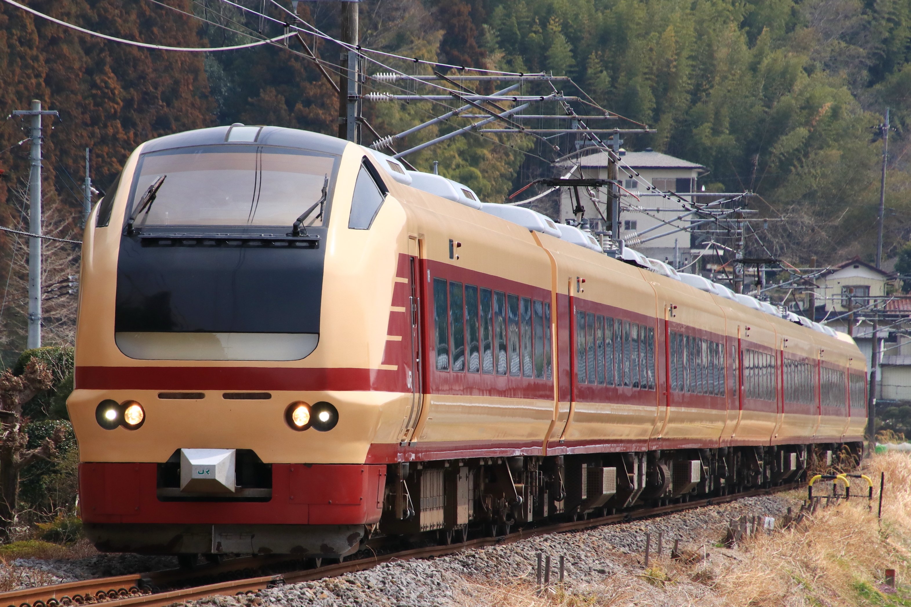 人気定番 懐かしのレッドトレイン写真パネル 寝ん 鉄道模型
