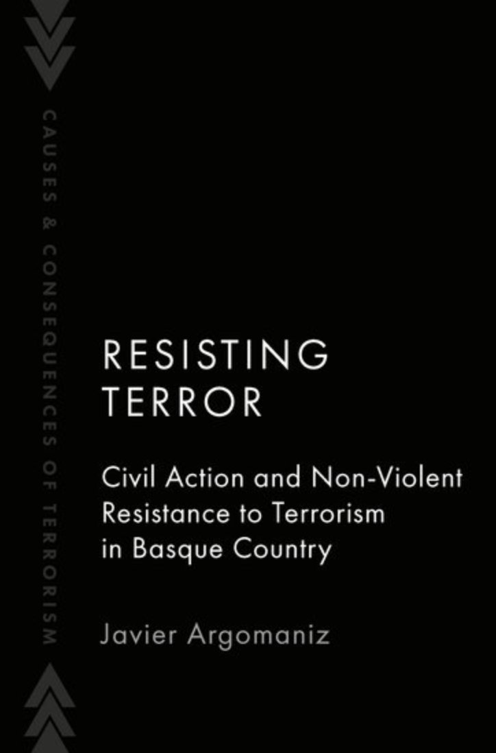 CSTPV (@cstpv) on Twitter photo 🚨 New book release!
'Resisting Terror' by CSTPV's Javier Argomaniz explores the power of civil action against terrorism in Basque Country
A vital read for understanding non-violent resistance. Learn more: tinyurl.com/kvr93sk7
<a href="/StAndrewsIR/">School of International Relations</a> 🚨 New book release!
'Resisting Terror' by CSTPV's Javier Argomaniz explores the power of civil action against terrorism in Basque Country
A vital read for understanding non-violent resistance. Learn more: tinyurl.com/kvr93sk7
<a href="/StAndrewsIR/">School of International Relations</a>
