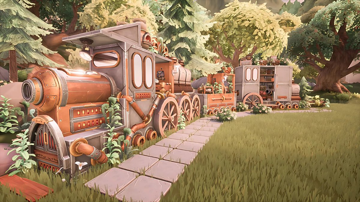 This steam train build in Palia is insane 🫣

#Palia [via lanasvista ~ on YouTube]