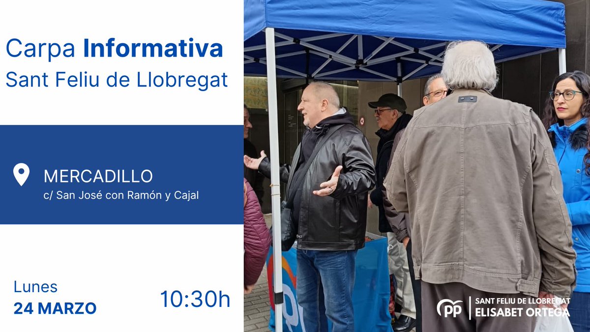 Lunes de oficina en la calle.