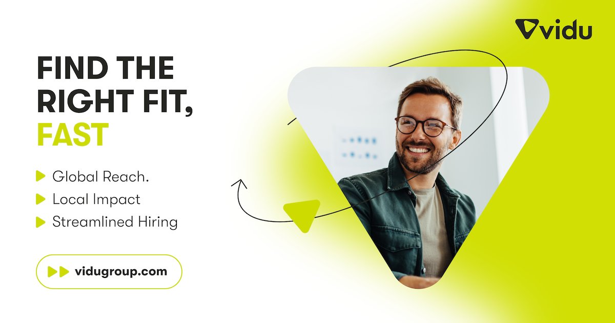 Revolutionizing #Logistics Recruitment!

Vidu's video platform connects top talent with businesses—faster &amp; smarter.

✅ Find the right fit, fast
🌎 Global reach, local impact
💼 Streamlined hiring

Say goodbye to old hiring methods. Ready to level up?

vidugroup.com