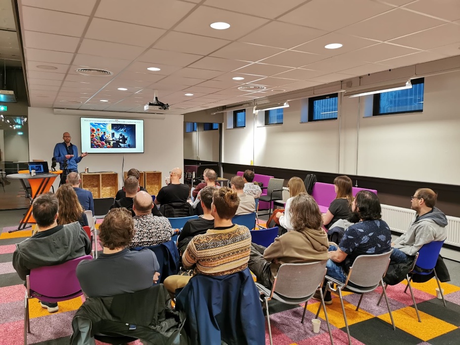 JUGNoord (@jugnoord) on Twitter photo ๐ Full house last Thursday:
๐น@RoyWasse explored better ways to measure Java skills
๐น<a href="/JosRoseboom/">Jos Roseboom</a> showed how Spring Modulith simplifies code
๐น Live-streamed to ING Back-End Summit + amazing food! ๐ฐ
Join us next time in April! meetup.com/jug-noord/ ๐ Full house last Thursday:
๐น@RoyWasse explored better ways to measure Java skills
๐น<a href="/JosRoseboom/">Jos Roseboom</a> showed how Spring Modulith simplifies code
๐น Live-streamed to ING Back-End Summit + amazing food! ๐ฐ
Join us next time in April! meetup.com/jug-noord/