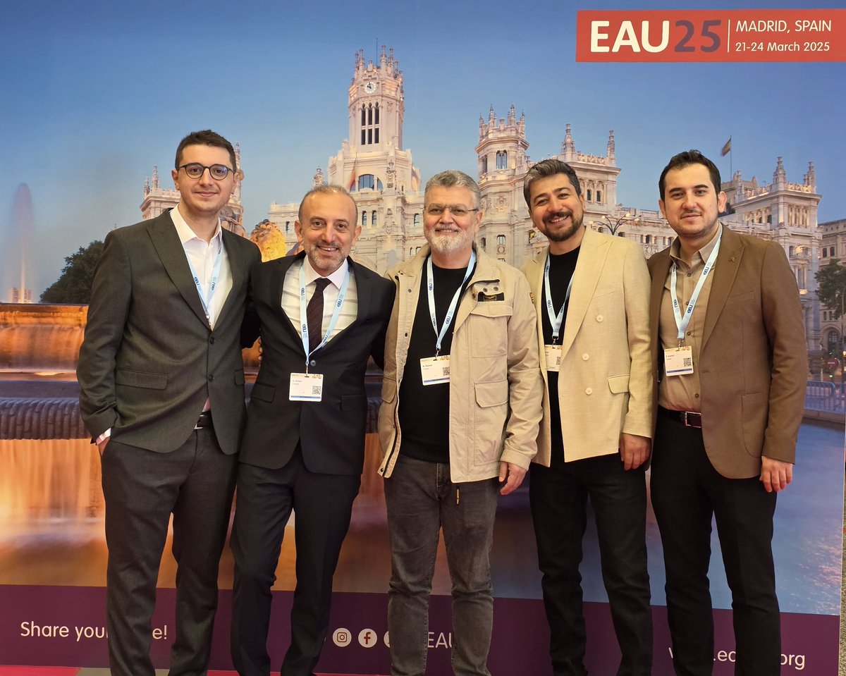 What an amazing congress! I'm truly grateful to all my mentors who gave me this opportunity and made these unforgettable moments possible. #EAU25