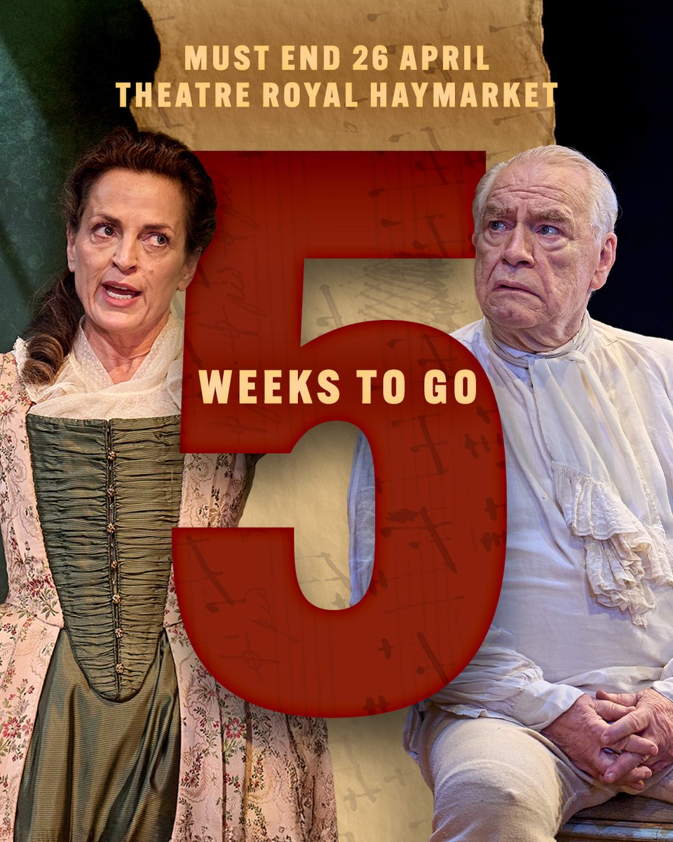 #TheScoreWestEnd | 5 Weeks Remaining! 
Tickets 👉 link in bio