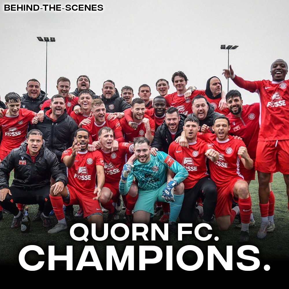 View the match highlights and post-match CHAMPIONS celebrations on YouTube here!

youtu.be/bayQ8_PIyEo

<a href="/QuornAFC/">Quorn Football Club</a> <a href="/NorthernPremLge/">The Pitching In Northern Premier League</a> <a href="/nonleaguedayuk/">Non-League Day</a>