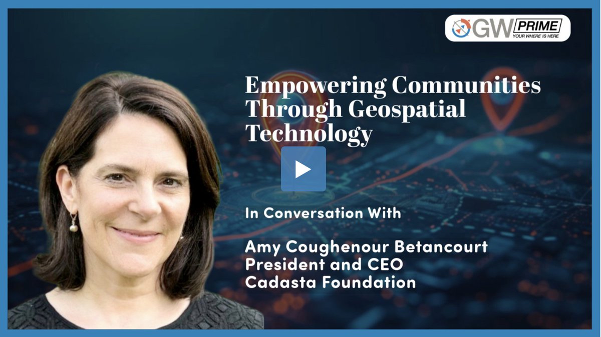 Cadasta Foundation (@cadastaorg) on Twitter photo In an interview with <a href="/geospatialworld/">Geospatial World</a>, <a href="/AmyCoughenourB/">Amy Coughenour</a>, President and CEO of Cadasta, discusses how Cadasta leverages geospatial technology to empower communities, enhance transparency, and drive sustainable development. She highlights the organization's commitment to In an interview with <a href="/geospatialworld/">Geospatial World</a>, <a href="/AmyCoughenourB/">Amy Coughenour</a>, President and CEO of Cadasta, discusses how Cadasta leverages geospatial technology to empower communities, enhance transparency, and drive sustainable development. She highlights the organization's commitment to