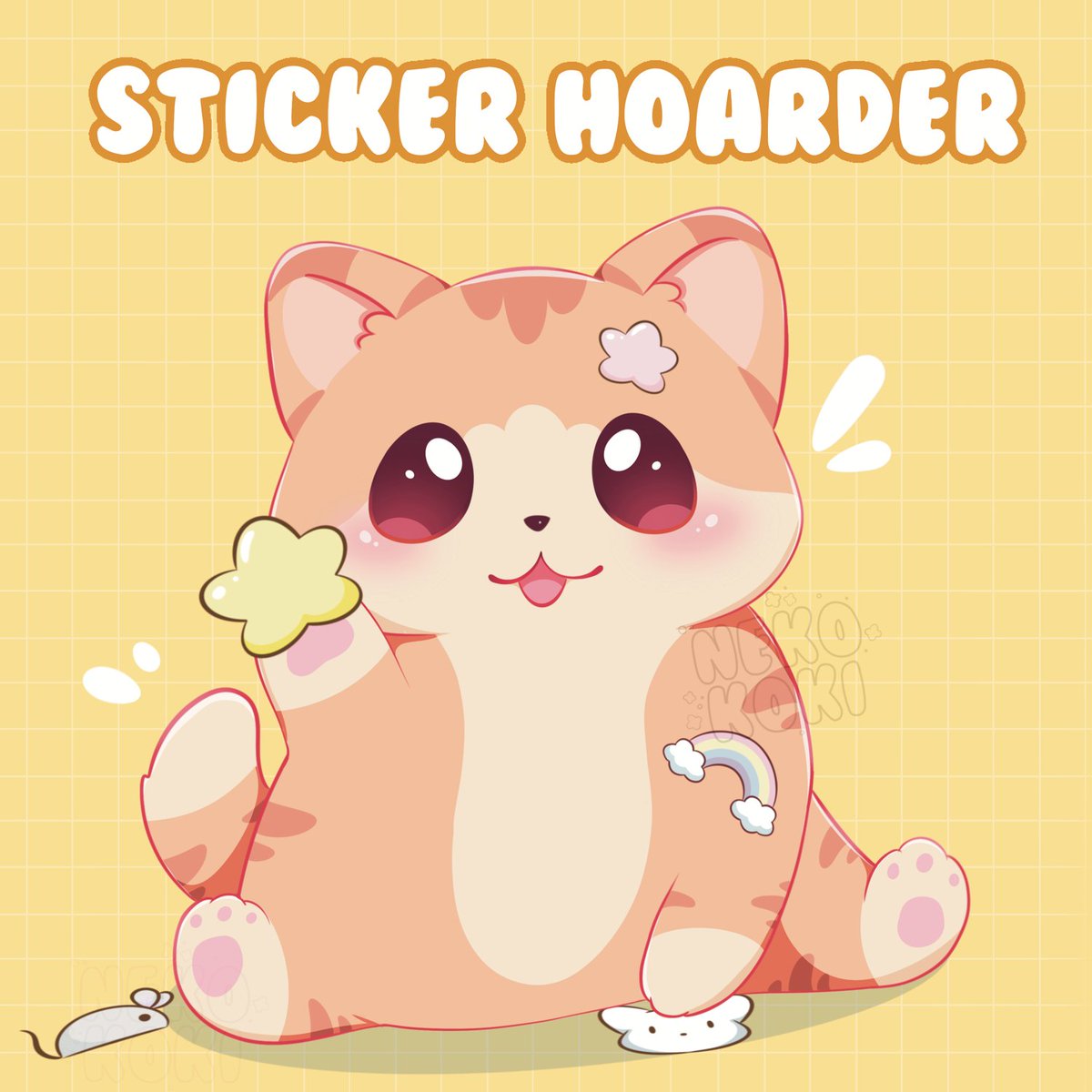 NekokokiDesigns's tweet photo. Who else just collects stickers, but doesn't know where to put them? 😂
#stickers #kawaiiart https://t.co/IBBJsv7lBz