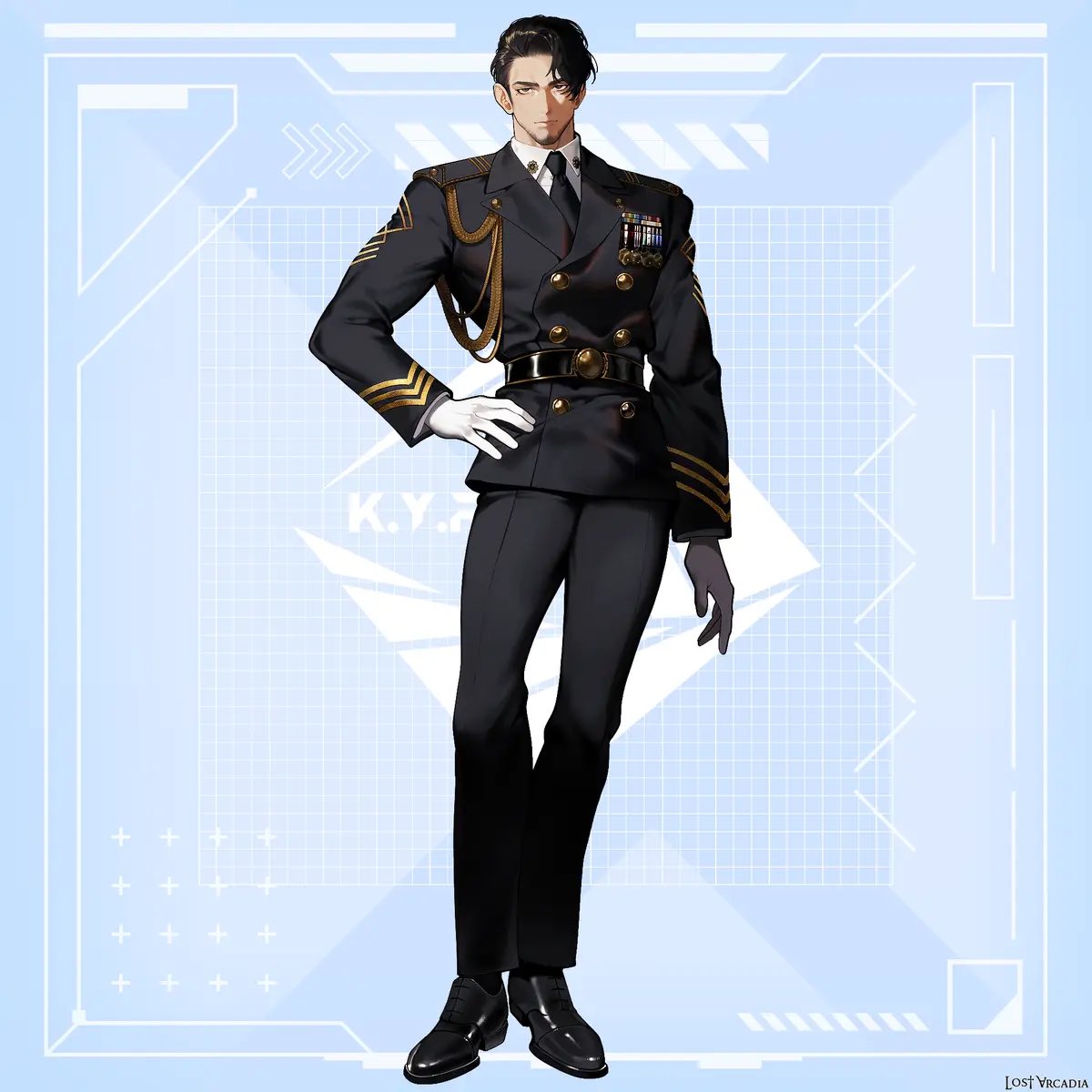PBW90985009's tweet image. 【Lost Arcadia】
九相寺大志様の全身図を納品致しました🙇♂️御依頼頂き誠にありがとうございました~!
『Lost Arcadia』(C)あまり/Re:version
rev2.reversion.jp/illust/detail/…