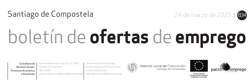 Xa está dispoñible o boletín semanal de ofertas: tinyurl.com/yvw3n827