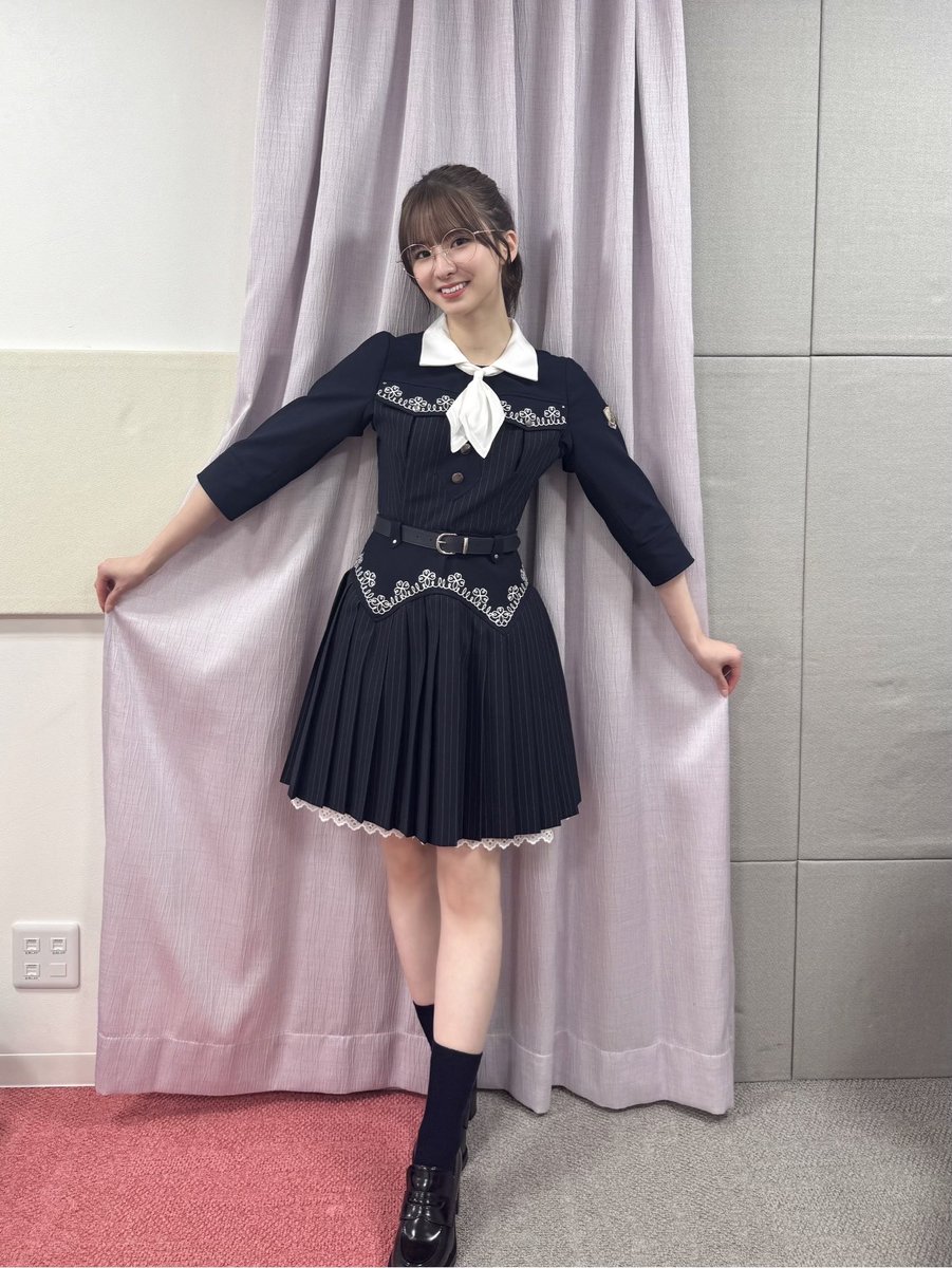 新制服、スカート短くね？良き。 #菅原咲月 #乃木坂46 #週刊乃木坂ニュース