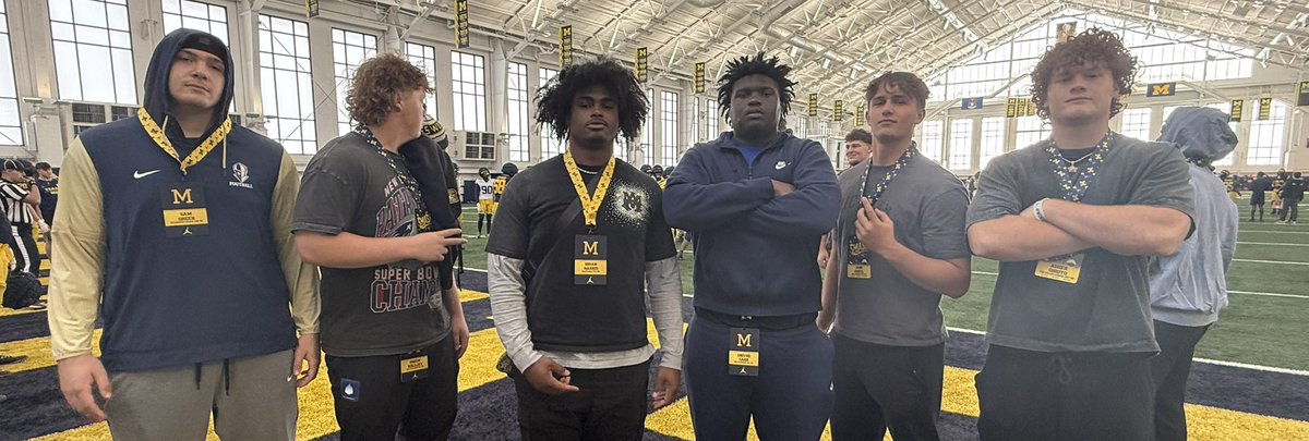 Cliff Hill (@coachcliff904) on Twitter photo Had an Incredible time this weekend with the guys in Ann Arbor!!!
Sam Greer <a href="/Samgreer70/">Sam Greer</a>
Breck Kolojay <a href="/breck_kolojay/">Breck Kolojay</a>
Brian Harris <a href="/BrianHarr1s/">Brian Harris</a>
G’nivre Carr <a href="/2eazy_carr/">G’nivre Carr</a>
Jake Kruel <a href="/JK_DE_SNAKE_34/">Jake Kreul 5⭐️ EDGE</a>
Asher Ghioto <a href="/Asherghioto34/">Asher Ghioto</a> Had an Incredible time this weekend with the guys in Ann Arbor!!!
Sam Greer <a href="/Samgreer70/">Sam Greer</a>
Breck Kolojay <a href="/breck_kolojay/">Breck Kolojay</a>
Brian Harris <a href="/BrianHarr1s/">Brian Harris</a>
G’nivre Carr <a href="/2eazy_carr/">G’nivre Carr</a>
Jake Kruel <a href="/JK_DE_SNAKE_34/">Jake Kreul 5⭐️ EDGE</a>
Asher Ghioto <a href="/Asherghioto34/">Asher Ghioto</a>