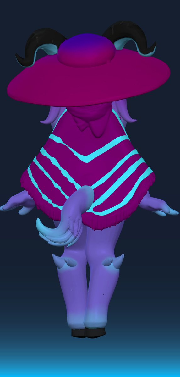 A la venta! ☝🏻💙
haré una subasta si es qué no se la llevan antes👀,el pago sería vía Paypal💙o kofi🧡,el envío sería vía Gmail o Google Drive.
y sip es un modelo 3D,que puedes imprimir o riggear😌.
Incluye☝🏻:una cabrita 3D+8 renders+derechos comerciales💙
#Furry,#Art3D,#Adoptfur