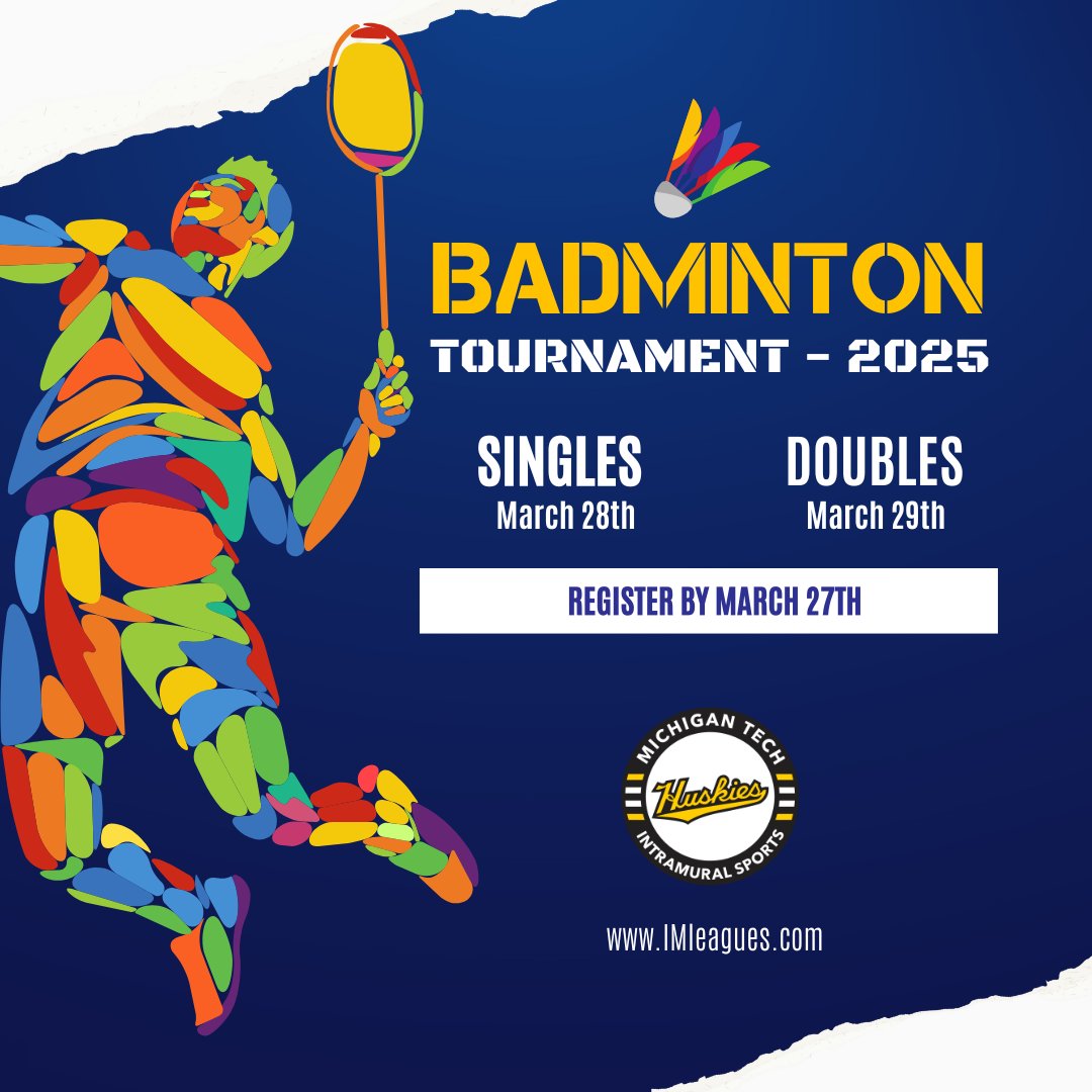 Register yourself or your team on
IMLeagues.com!