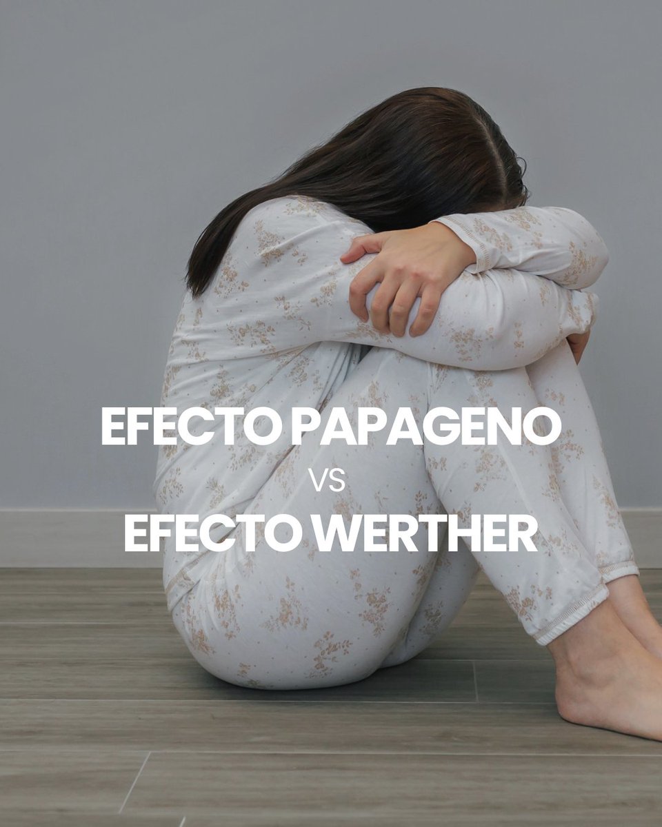 📢 Cuando se habla de suicidio, la forma en que lo hacemos puede marcar la diferencia.

Mientras que el Efecto Werther muestra cómo una cobertura inadecuada puede aumentar los casos, el Efecto Papageno demuestra que compartir mensajes de apoyo y esperanza puede salvar vidas.