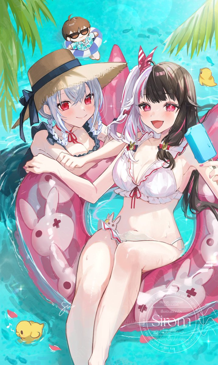 夜見れな 「#上手いとか下手とかそういうのは関係なく自分が気に入っている絵 夏 」|しろむのイラスト