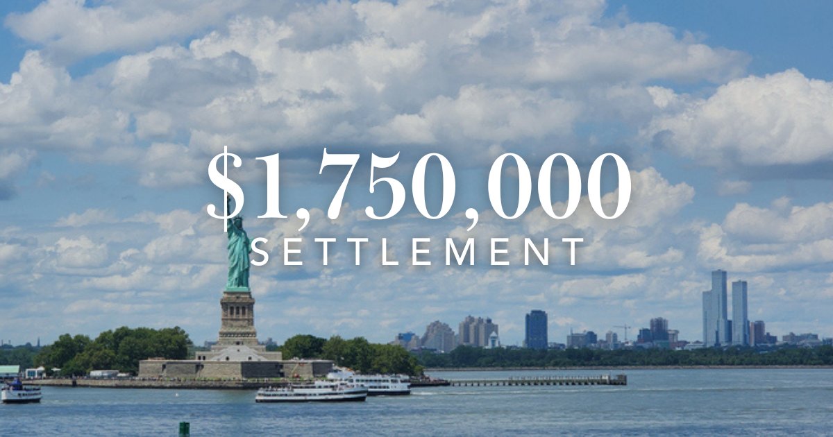 BlockOToole's tweet image. Partners Daniel O’Toole and Frederick Aranki secured a $1,750,000 settlement for a 41-year-old mother who was injured when the doors of an MTA bus were closed on her. Upon freeing herself, she fell backward and struck her head on the road, causing post-concussion syndrome.