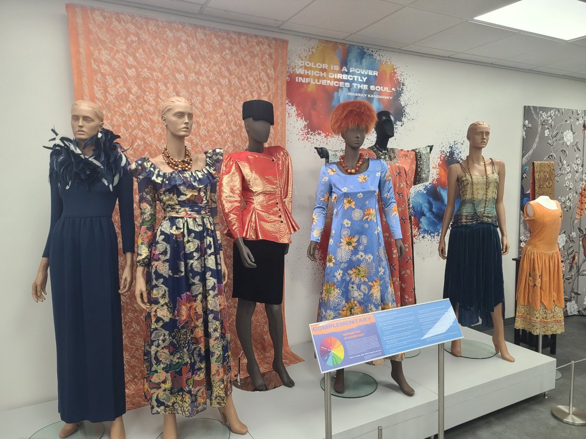 Had a fantastic time at the opening of Color Me Fashion yesterday! This latest exhibit at the LSU Textile &amp; Costume Museum showcases 100 years of fashion history through the power of color. Don't miss it! It’s on display until August 15.