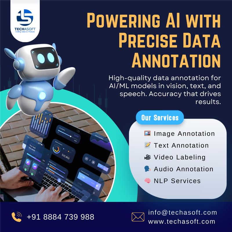 TECHASOFT_BNGLR's tweet image. 🚀 Powering AI with Precise Data Annotation

High-quality, accurate data fuels smarter AI/ML models in vision, text, speech, and beyond. Let’s help you drive real results!

📞Contact Us Now to Elevate Your AI Projects!
🌐 - ml.techasoft.com/services/data-…

#DataAnnotation #AITrainingData