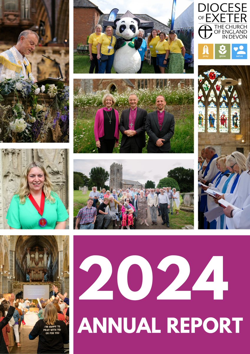 The Diocese of Exeter 2024 Annual Report has been published. Grab a hot drink and read about all the exciting things which have been happening across the Diocese of Exeter over the last 12 months.

Read the 2024 Annual Report: exeter.anglican.org/wp-content/upl…