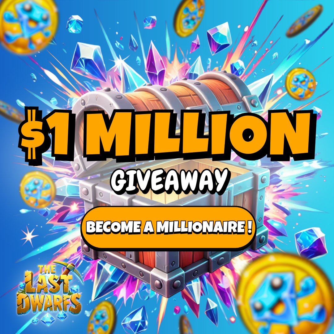🎁 1M $TLD Giveaway – Win Your Share Now🎁

How to Join:

1️⃣ Follow us on X
2️⃣ Like &amp; RT this post
3️⃣ Tag 2 friends in the comments
4️⃣ Share your referral link : thelastdwarfs.com/earn

Complete tasks, invite friends &amp; climb the leaderboard to win your share of 1,000,000 $TLD 💰