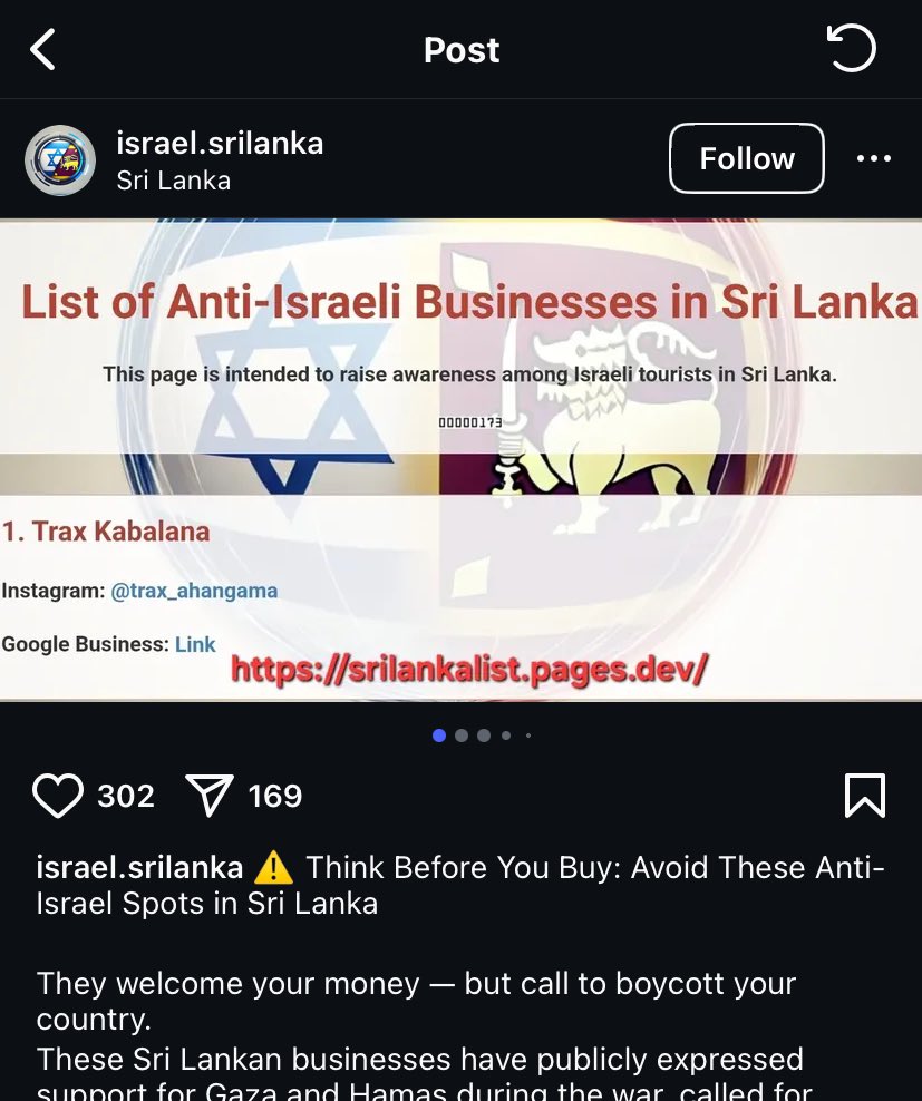 Chef John 🇱🇰 (@chef_john1) on Twitter photo The audacity. You see how emboldened they are. They think they own the coast. Like it’s their turf. Coming here and telling us to boycott locals and other businesses.
This sh*t is gonna hit the fan real quick. The audacity. You see how emboldened they are. They think they own the coast. Like it’s their turf. Coming here and telling us to boycott locals and other businesses.
This sh*t is gonna hit the fan real quick.