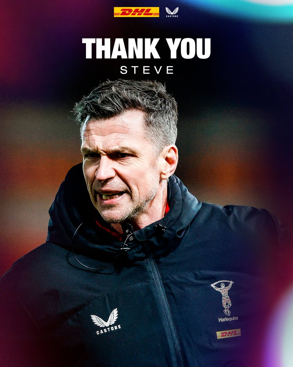 Harlequins Women today confirm a change to the Women’s Coaching Team, with Forwards and Transition Coach Steve Halsey leaving the club by mutual agreement.

The club would like to thank Steve for all his efforts over the past two seasons.

🔗 quins.co.uk/Article/steve-…

#COYQ