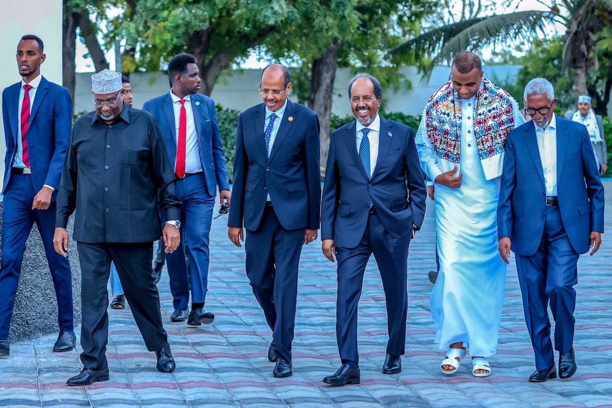 The New AU chairperson in #Mogadishu