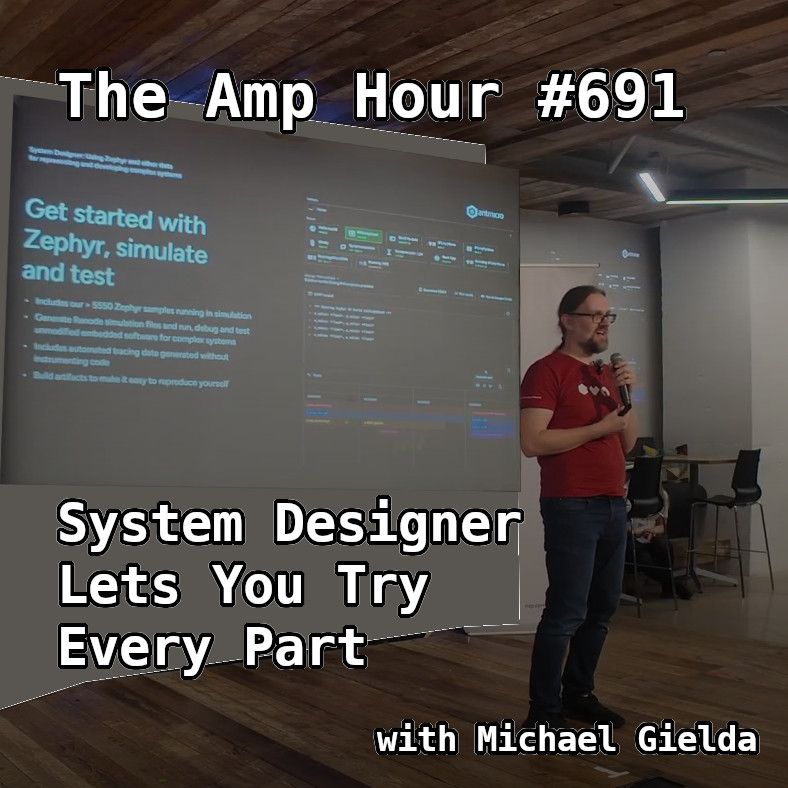 The Amp Hour Podcast (@theamphour) on Twitter photo This week @MGielda returns to the show to talk about the work @Antmicro is doing to extend hardware, firmware, and silicon design. Their new tool System Designer allows even more testing of full systems, in addition to their popular <a href="/renodeio/">Renode framework</a> tool.
theamphour.com/691-system-des… This week @MGielda returns to the show to talk about the work @Antmicro is doing to extend hardware, firmware, and silicon design. Their new tool System Designer allows even more testing of full systems, in addition to their popular <a href="/renodeio/">Renode framework</a> tool.
theamphour.com/691-system-des…