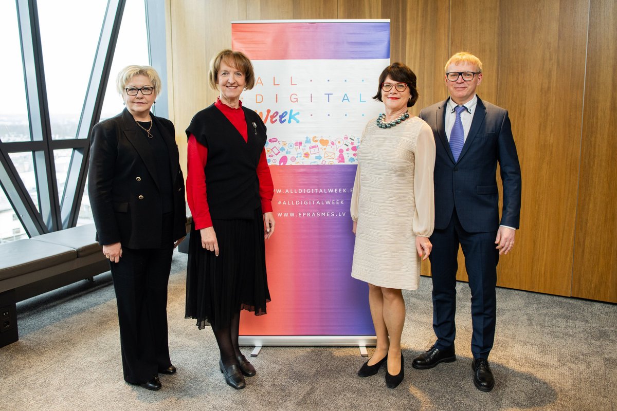 Digitālā nedēļa Latvijā ir atklāta un rit pilnā sparā!  Ieskaties, kādos pasākumos vari papildināt savas zināšanas: lvrtc.lv/jaunumi/jaunum…