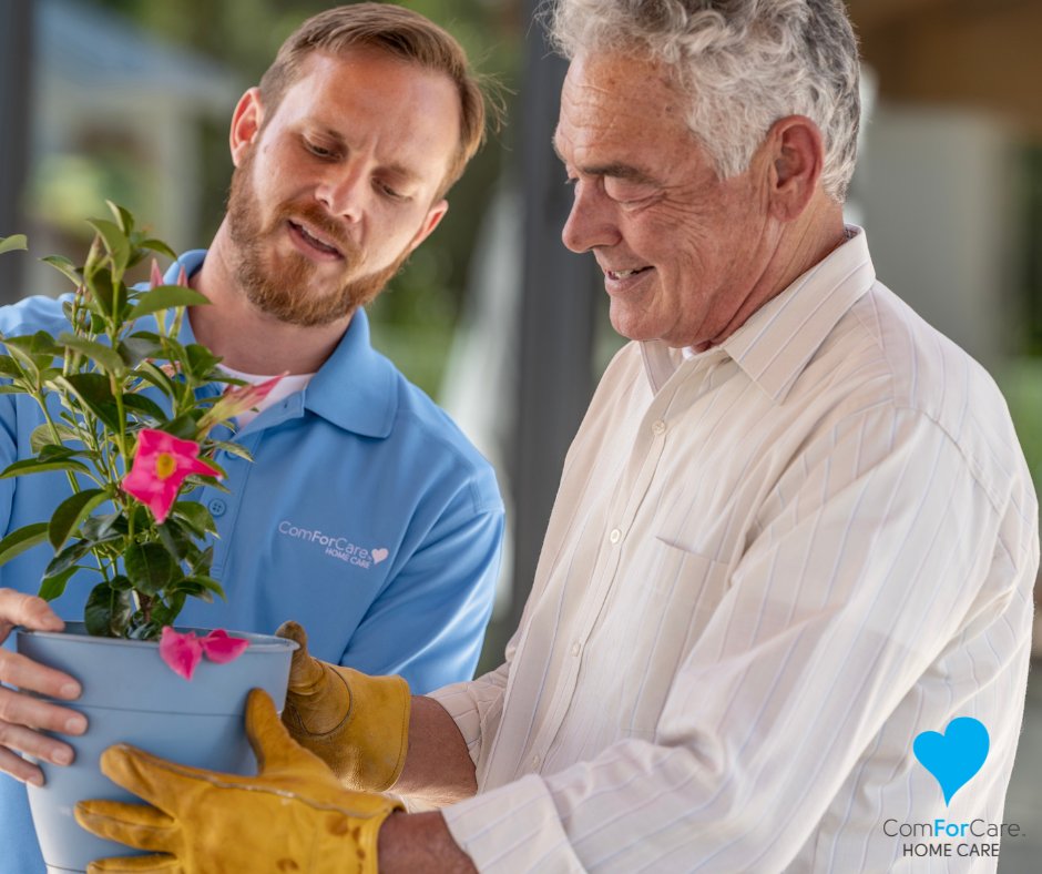 Whether you're taking leisurely walks in the park, tending to a blooming garden, or enjoying a sunny picnic with friends, MEANINGFUL ACTIVITIES bring a joyful spark to our golden years. 

Learn more  here ow.ly/wBjS50VfiBV

#springtime #aginginplace #comforcare
