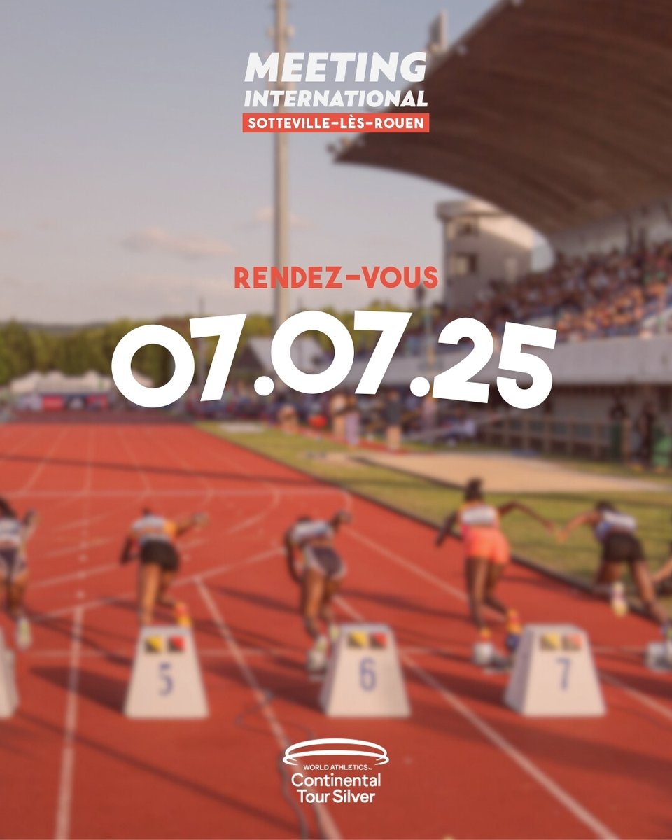 𝗹𝘂𝗻𝗱𝗶 𝟳 𝗷𝘂𝗶𝗹𝗹𝗲𝘁 rdv pour une belle soirée d'athlétisme ! 
Une date clé, au début des vacances scolaires, juste avant le <a href="/MeetingHerculis/">Herculis</a> et les Championnats du monde de Tokyo. Un rendez-vous stratégique pour les meilleurs athlètes mondiaux.

On vous attend nombreux !