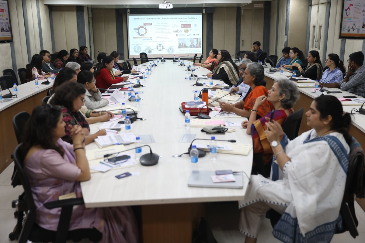 Healthy India Alliance (@hia_ncd) on Twitter photo Partners from @HRIDAY_org <a href="/IIPHHyderabad/">Indian Institute of Public Health (Hyd)_Official</a> <a href="/NIHFWofficial/">NIHFW official</a> <a href="/weareAUD/">Dr. B.R. Ambedkar University Delhi</a> @WHOIndia, <a href="/aiims_newdelhi/">AIIMS, New Delhi 🇮🇳</a> <a href="/AllianceinIndia/">Alliance India</a> <a href="/Helpageindia/">HelpAge India</a> <a href="/IndianCancerSoc/">IndianCancerSociety</a> <a href="/FPHSINDIA/">Foundation for People-Centric Health Systems</a> discussed equity gaps in NCD care and co-developed actionable recommendations.
➡️Stay tuned for the #NCD Equity report! Partners from @HRIDAY_org <a href="/IIPHHyderabad/">Indian Institute of Public Health (Hyd)_Official</a> <a href="/NIHFWofficial/">NIHFW official</a> <a href="/weareAUD/">Dr. B.R. Ambedkar University Delhi</a> @WHOIndia, <a href="/aiims_newdelhi/">AIIMS, New Delhi 🇮🇳</a> <a href="/AllianceinIndia/">Alliance India</a> <a href="/Helpageindia/">HelpAge India</a> <a href="/IndianCancerSoc/">IndianCancerSociety</a> <a href="/FPHSINDIA/">Foundation for People-Centric Health Systems</a> discussed equity gaps in NCD care and co-developed actionable recommendations.
➡️Stay tuned for the #NCD Equity report!