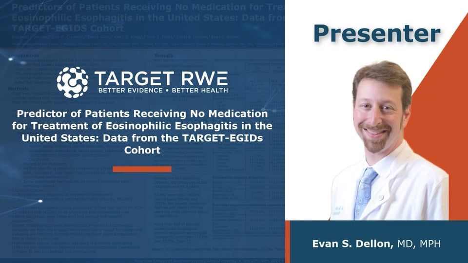 🎥📈 Missed #TargetRWE's #ACG2024 research? Watch Dr. Evan S. Dellon, MD, MPH, dive into our study on Eosinophilic Esophagitis (EoE) treatment patterns. He explores why some diagnosed patients aren't receiving medication. Don’t miss these key insights: targetrwe.com/research/news/…