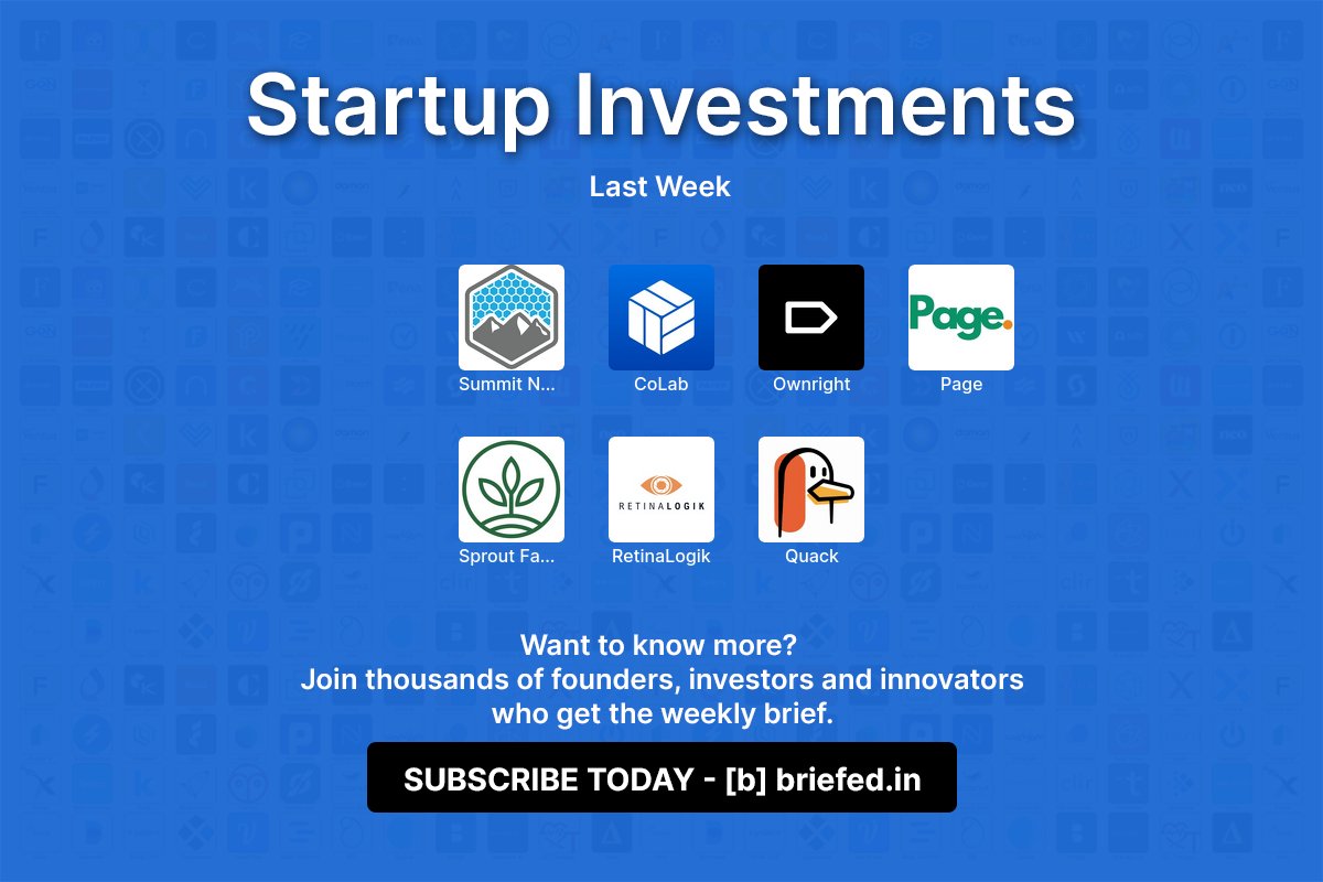 Here are the 🇨🇦 tech investments from last week!

Want to know more?
Latest trends: brf.fyi/3B6ELDH
Newsletter: brf.fyi/377k7bL
