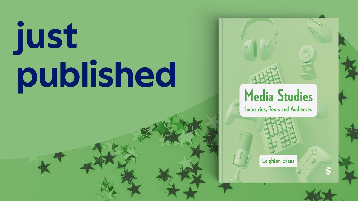 Get your copy of the newly published "Media Studies" at ow.ly/JsVa50Vm4Tv
