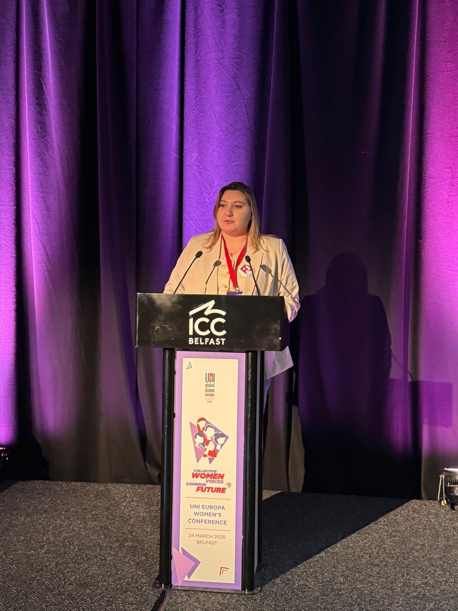 Fédération des Employés et Cadres FO (@fecfo) on Twitter photo Les militantes et militants de la #fecfo présent à là conférence femme du congrès Uni Europa à Belfast !
Revendiquons ensemble l’égalité ! Maintenant !
<a href="/uni_equal/">UNI Equal Opportunities</a> <a href="/UNI_Europa/">UNI Europa</a> <a href="/uni_youth/">UNIYouthGlobal</a> <a href="/uniglobalunion/">UNI Global Union</a> Les militantes et militants de la #fecfo présent à là conférence femme du congrès Uni Europa à Belfast !
Revendiquons ensemble l’égalité ! Maintenant !
<a href="/uni_equal/">UNI Equal Opportunities</a> <a href="/UNI_Europa/">UNI Europa</a> <a href="/uni_youth/">UNIYouthGlobal</a> <a href="/uniglobalunion/">UNI Global Union</a>
