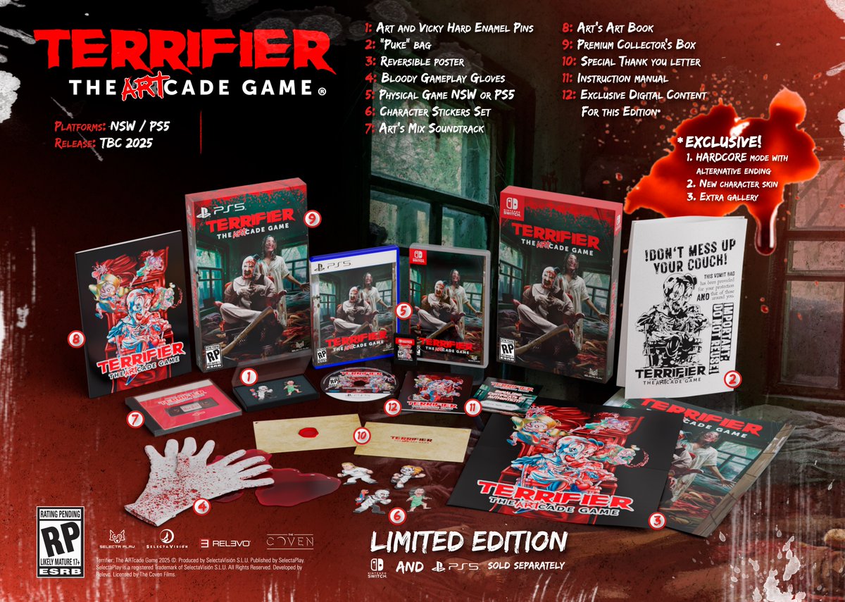 Terrifier The ARTcade Game tweet media