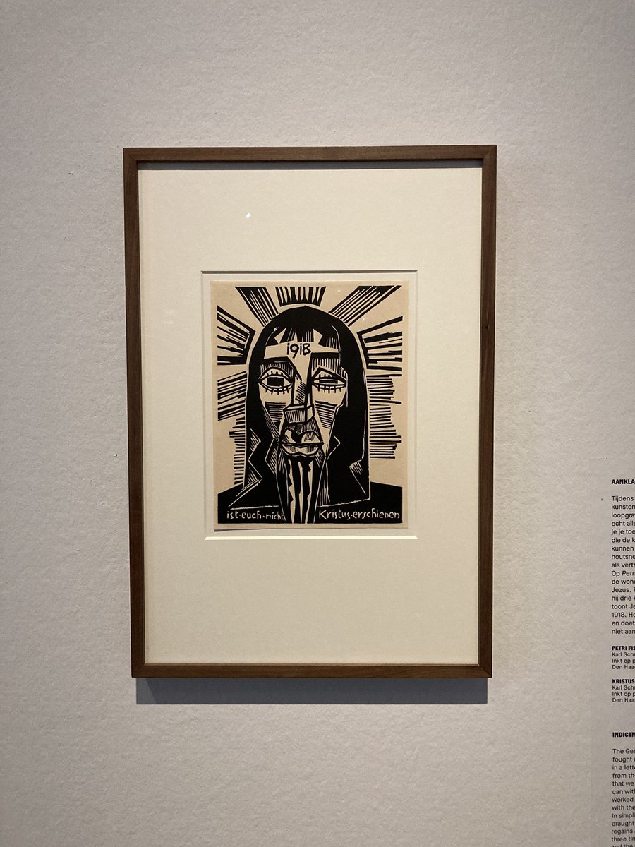 Heb genoten van de tentoonstelling Tussen hemel en oorlog - religieuze kunst uit het interbellum - in Catharijneconvent. Met ook veel aandacht voor het literaire tijdschrift De gemeenschap.