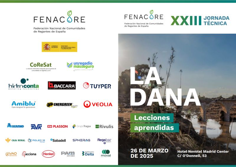 Este miércoles XXIII Jornada técnica de <a href="/FenacoreOficial/">FENACORE</a> 

Excuso asistencia, que sea provechosa la jornada

@mapagob <a href="/LuisPlanas/">Luis Planas Puchades</a> <a href="/Isabelbombal1/">Isabel Bombal Diaz</a> 
<a href="/mitecogob/">Transición Ecológica y Reto Demográfico</a> <a href="/Moran_Fernandez/">Hugo A Morán Fdez.</a> 
<a href="/HidrocontaSA/">Hidroconta</a> <a href="/AmibluSpain/">Amiblu Pipes Spain</a> <a href="/epgsalinas/">EPGSalinas</a> <a href="/Veolia_Es/">Veolia | España</a> 
<a href="/Molecor/">Molecor</a> <a href="/RegaberSA/">Regaber®</a> <a href="/ACCIONA/">ACCIONA</a> <a href="/moval_es/">Moval Agroingeniería</a>