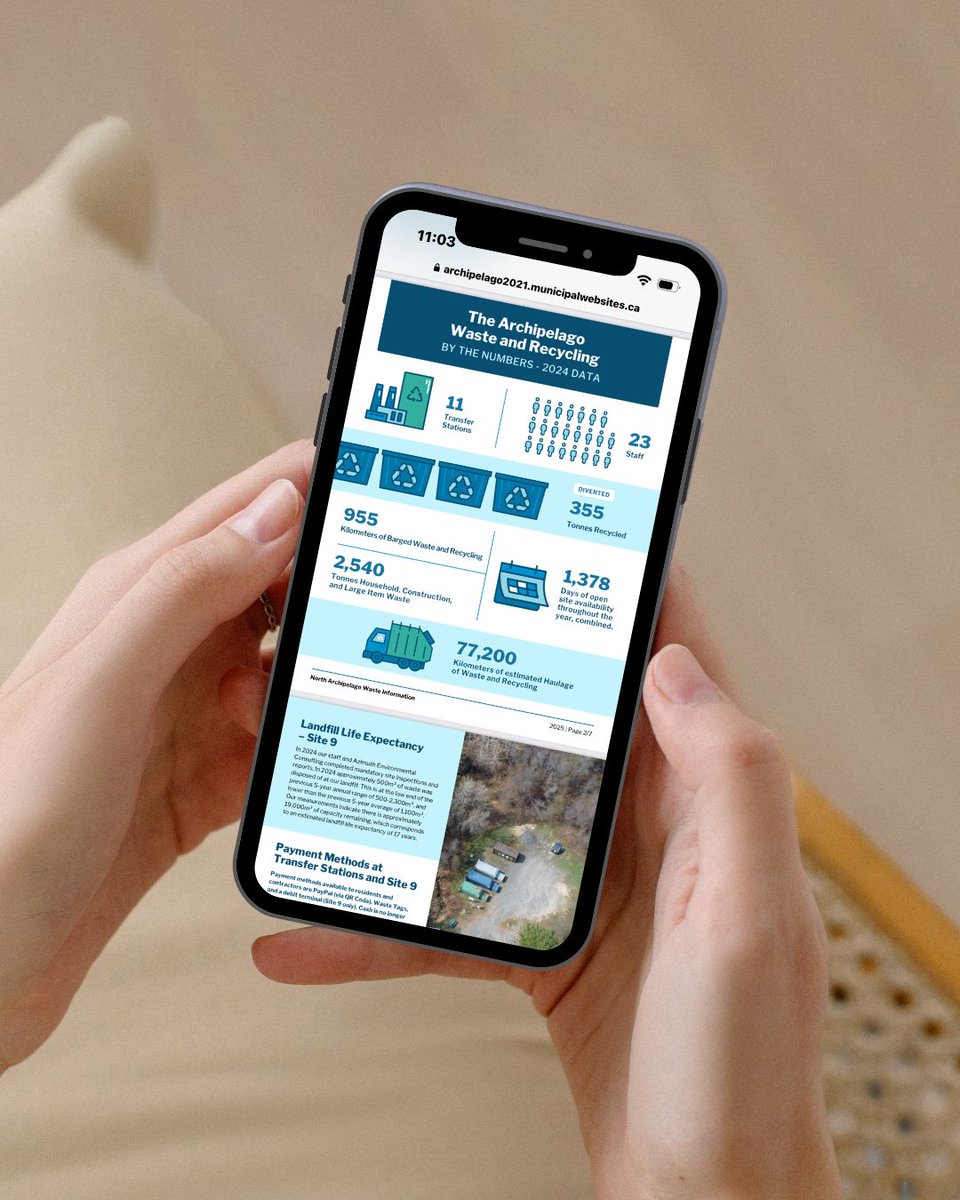 Our 2025 Waste Newsletter is here!

Stay informed on updates related to the FoodCycler Program, our Clear Plastic Bag Program &amp; more. Newsletters for both North Archipelago &amp; South Archipelago are available. Read it on our website: thearchipelago.on.ca/p/newsletters