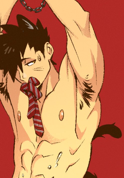 cat kuroo  🐈‍⬛🏐 (full 🔞 on patreon)