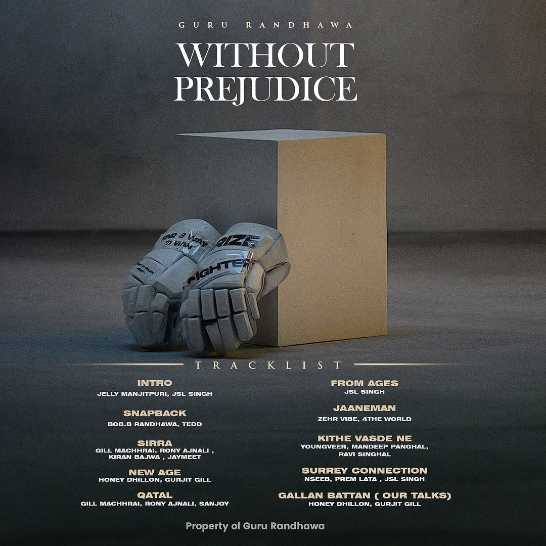 Get ready to be BLOWN AWAY! Guru Randhawa is here to pack a punch (or ten) in ‘Without Prejudice’, dropping THIS FRIDAY! 😎🔥

Pre-Save Now: open.spotify.com/prerelease/0Jc…

#WithoutPrejudice #GuruRandhawa #Music #New #ComingSoon #StayTuned #Artist