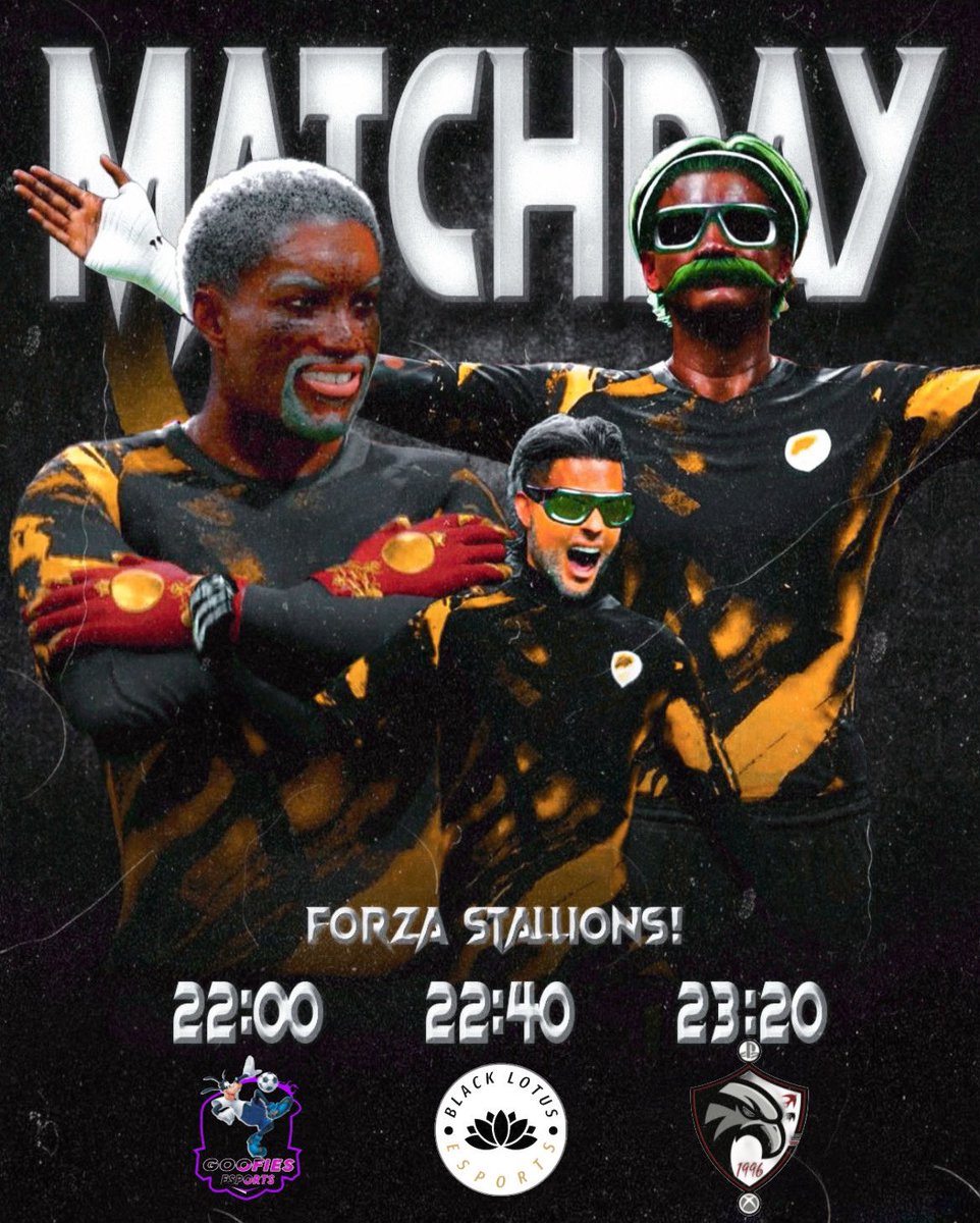 Italian Stallions (@itastallionsoff) on Twitter photo ๐๐๐ผ๐๐พ๐๐ฟ๐ผ๐
๐ @GoofiesEsports
๐ 3rd Day โ๏ธ
โฐ Ore 22:00
๐ FVPA ๐ฎ๐น <a href="/FVPA_net/">FVPA.net ๐ฎ๐น</a>
๐ <a href="/BlackLotus2025/">Black Lotus eSports</a>
๐ 10th Day๐
โฐ Ore 22:40
๐ VPG ๐ฎ๐น <a href="/VPGItaly/">VPG Italy ๐ฎ๐น</a>
๐ <a href="/_EagleseSports_/">ASD EAGLES ESPORTS CALCIO A 5</a>
๐ 7th Dayโ๏ธ
โฐ Ore 23:20
๐ eLudo <a href="/eLUDO_official/">eLUDO</a>
<a href="/pctransfermarkt/">๐ฎ๐น PRO CLUBS TRANSFERMARKT๐</a> <a href="/RT_ProClubs/">RT CLUBS</a> <a href="/vGamesRT/">vGamesRT ๐</a> ๐๐๐ผ๐๐พ๐๐ฟ๐ผ๐
๐ @GoofiesEsports
๐ 3rd Day โ๏ธ
โฐ Ore 22:00
๐ FVPA ๐ฎ๐น <a href="/FVPA_net/">FVPA.net ๐ฎ๐น</a>
๐ <a href="/BlackLotus2025/">Black Lotus eSports</a>
๐ 10th Day๐
โฐ Ore 22:40
๐ VPG ๐ฎ๐น <a href="/VPGItaly/">VPG Italy ๐ฎ๐น</a>
๐ <a href="/_EagleseSports_/">ASD EAGLES ESPORTS CALCIO A 5</a>
๐ 7th Dayโ๏ธ
โฐ Ore 23:20
๐ eLudo <a href="/eLUDO_official/">eLUDO</a>
<a href="/pctransfermarkt/">๐ฎ๐น PRO CLUBS TRANSFERMARKT๐</a> <a href="/RT_ProClubs/">RT CLUBS</a> <a href="/vGamesRT/">vGamesRT ๐</a>