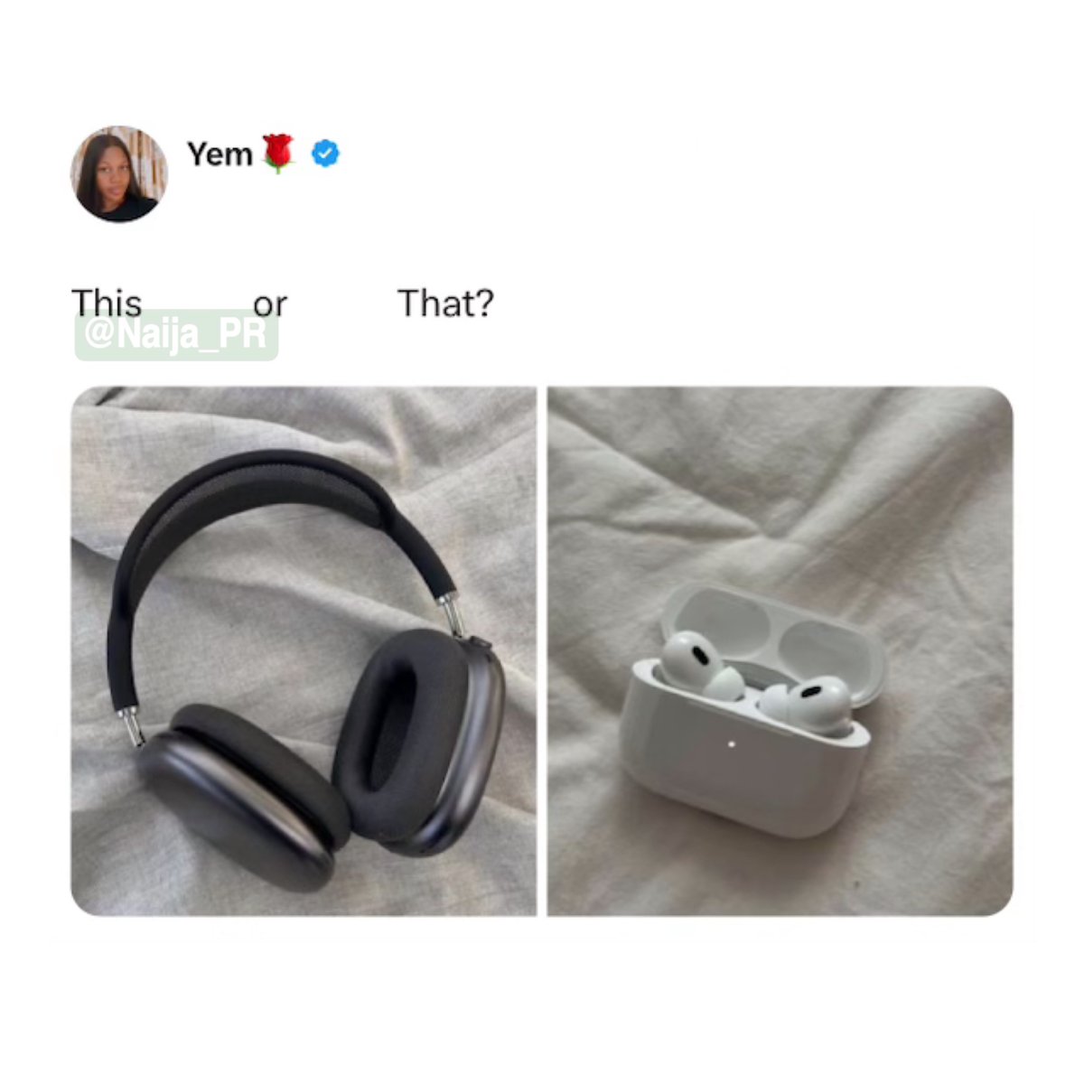 Naija tweet media