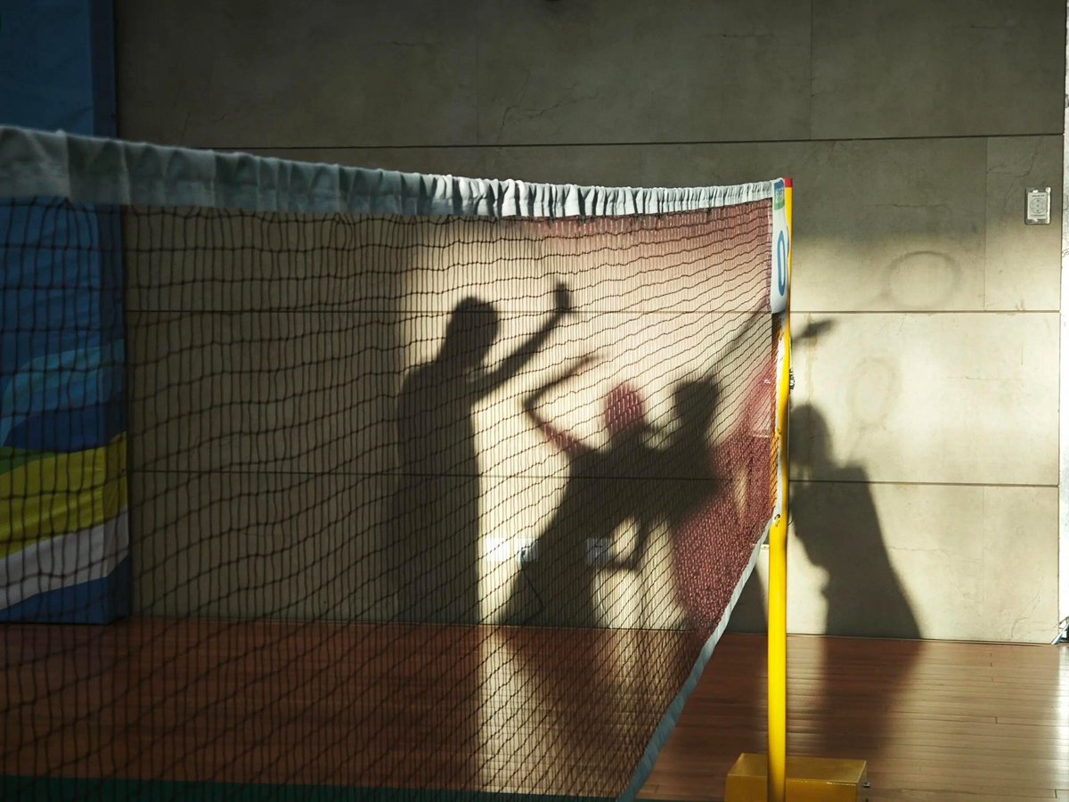 补发今日份运动～
我的羽毛球搭子
#运动#旅行